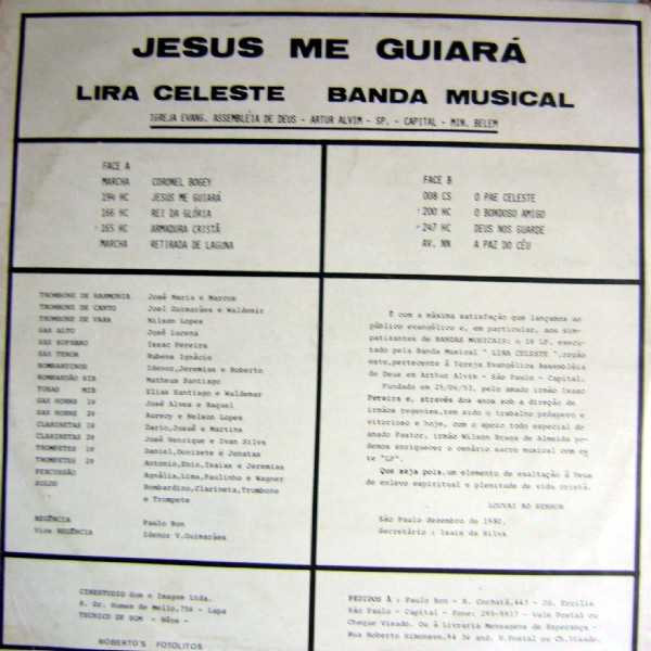 Banda de Musica Lira Celeste - Jesus me Guiará