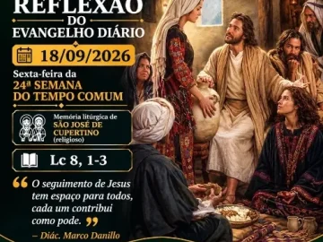 Baixe os CDs Gospel – 18/09/2026 – Reflexão do Evangelho Diário Download 18/09/2026 - Reflexão do Evangelho Diário